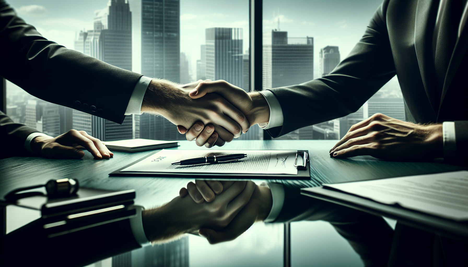 Advogado analisando documentos sobre capital para escritório de advocacia