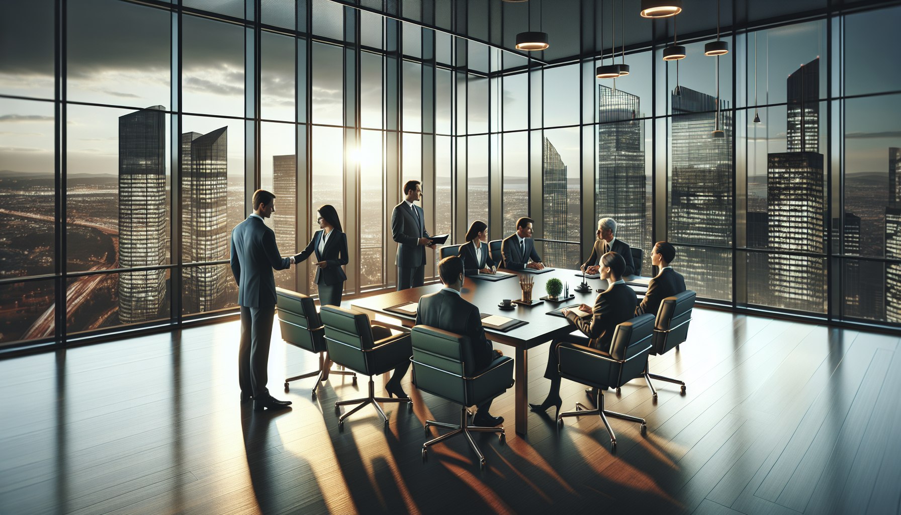 Advogado analisando soluções financeiras para advocacia em escritório moderno